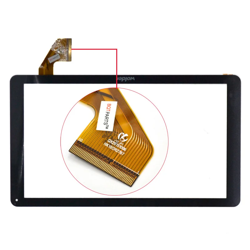 10.1 inch touch screen Wolder miTab Berlin Tablet Touch panel Digitizer Glass Sensor HK10DR2767 Replacement Tablet PC