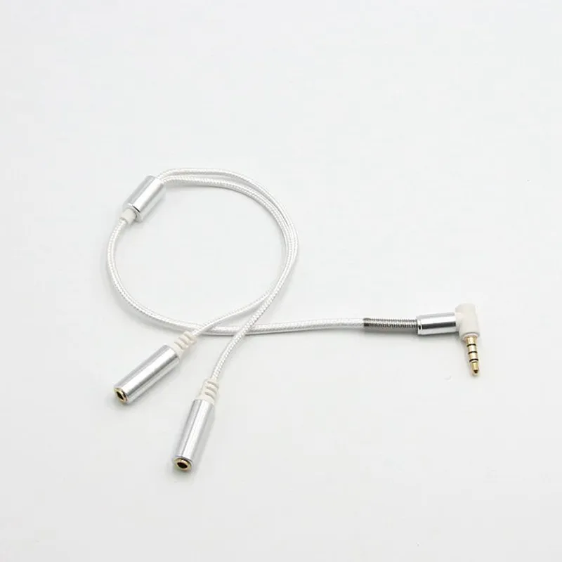 AUX кабель разветвитель для гарнитуры адаптер 3 5 мм аудио Кабель компьютерного