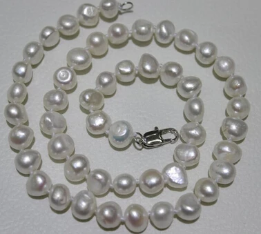 Красивое Ожерелье из пресноводного жемчуга в стиле барокко 10 12 мм 17