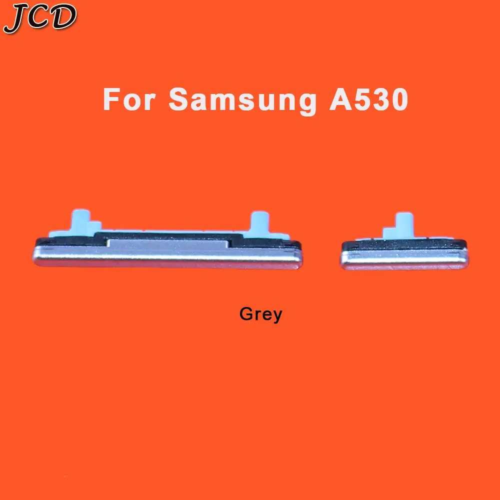 

JCD For Samsung Galaxy A8 2018 A530 A530F A530N A530FN A530W Phone Housing Frame New Side Key On Off Power Volume Button