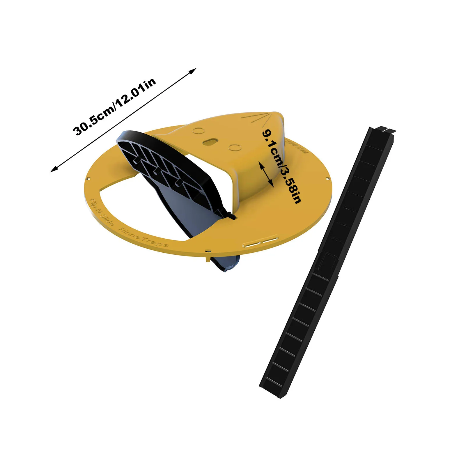 

Reusable Plastic Smart Mouse Trap Flip N Slide Bucket Lid Mouse Rat Mouse Trap Humane Or Lethal Trap Door Style Multi Catch