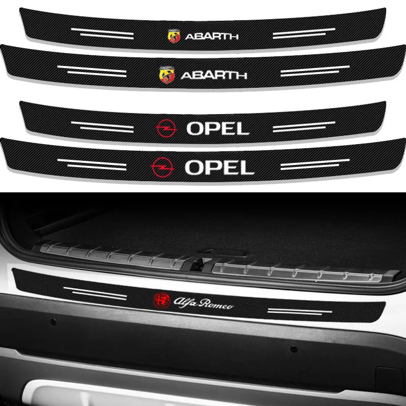 1 шт. наклейка на багажник автомобиля из углеродного волокна|Наклейки автомобиль|