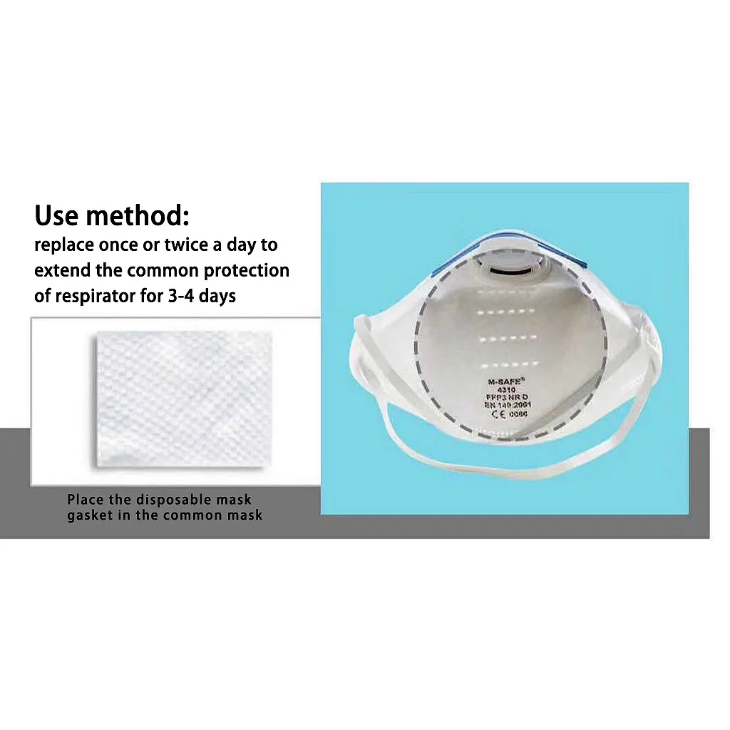 50PCS/Pack Anti-dust Windproof Mask Disposable Mouth Nose Face Care Masks skin-friendly mask gasket isolation filter pad | Аксессуары