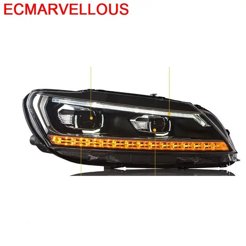 Para автозапчасти лампы Automovil Assessoires Led Drl Внешние фары автомобильные в сборе 16 17 18