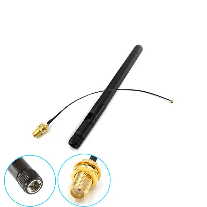 2 4 ГГц 3dBi Wi-Fi 4g антенна RP-SMA мужской беспроводной маршрутизатор + 15 см PCI U.FL IPX для