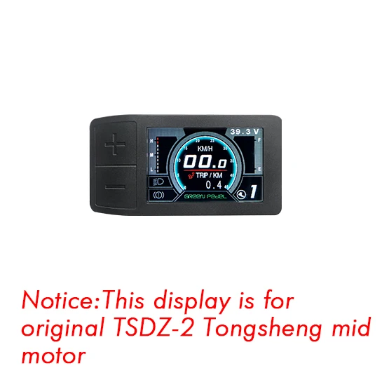 BOLLFIT Tongsheng TSDZ 2 Mid Drive Motor LCD Display 500C Colour Screen for Electric E Bike Bicycle Conversion Kit