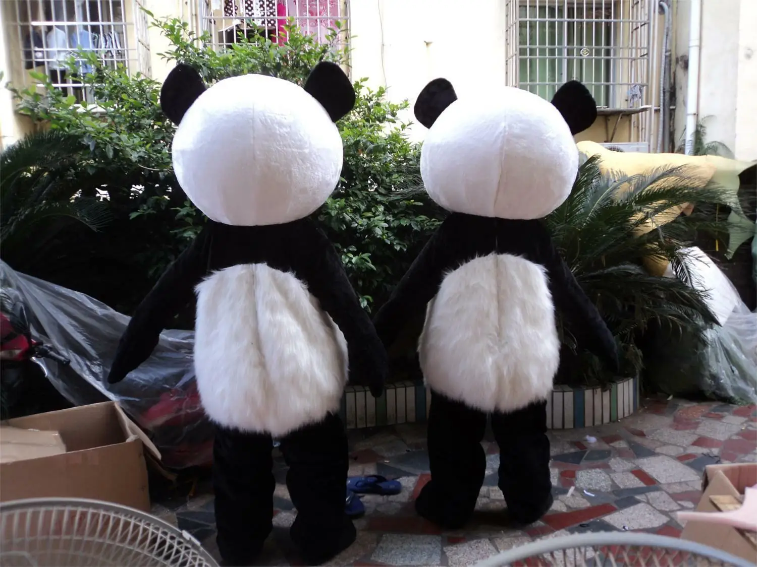 

Chinese Panda Bear Mascot Costume Suits Cosplay Party Game Dress Outfits Advertising Promotion Carnival Halloween Easter Adults