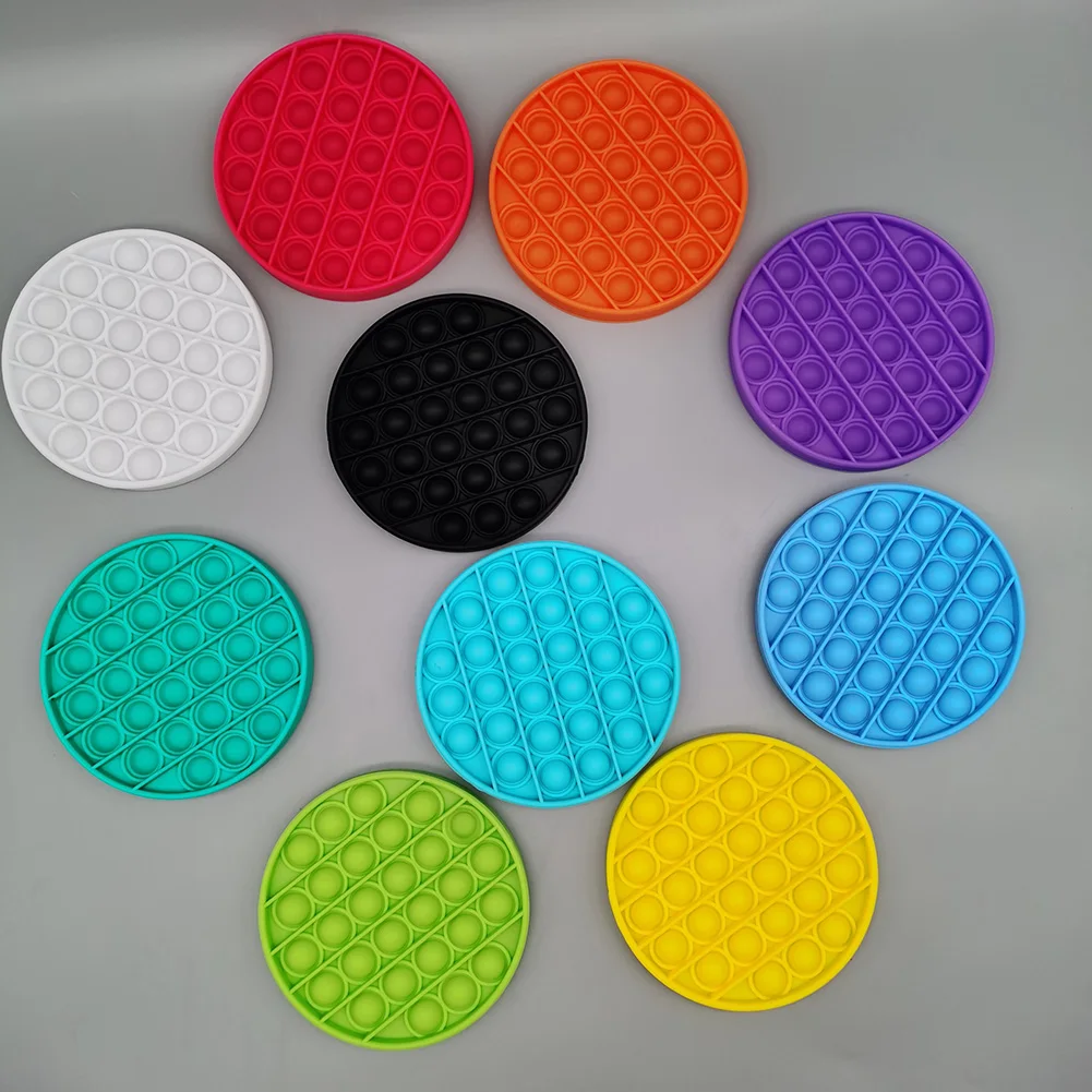 

Push Pop Bubble Sensory Toy Autism Needs Squishy Stress Reliever Toys Adult Child Funny Anti-stress Pop It Fidget Reliver Stress