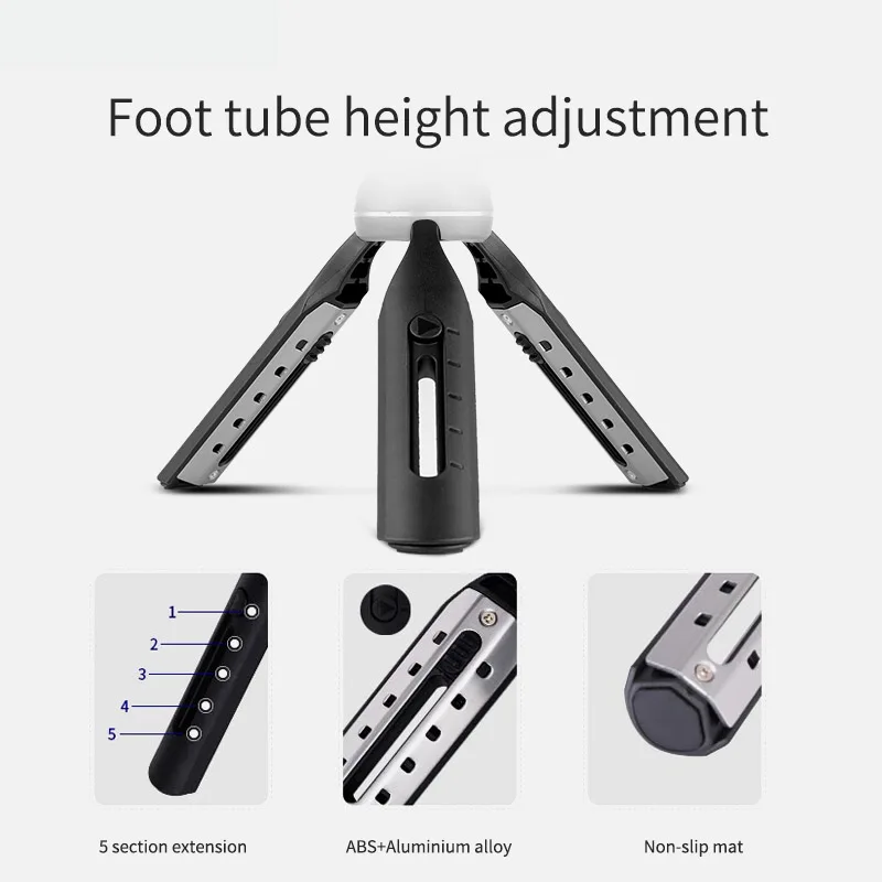 Телефон монопод для селфи штатив-Трипод мини фотографии Vlog Камера кронштейн