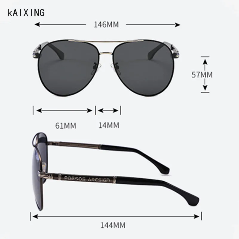 

KAIXING Brand Photochromic Sunglasses Specially Formulated For Men Driving Glasses Fashion Polarized Pilot Sunglasses 2020 gafas