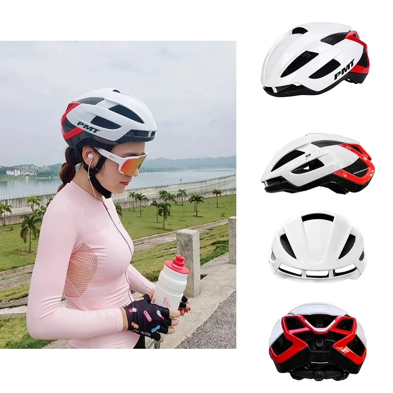 

New PMT Breathable Ultralight Bicycle Helmet Integrally-molded MTB Road Mountain Bike Helmet Sport Safety BMX Cycling Helmet Cap