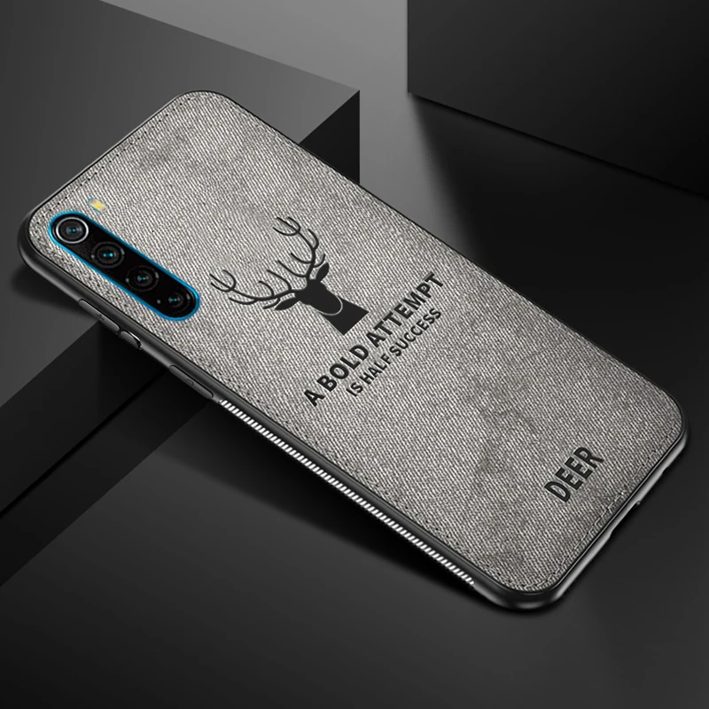 gray Тканевый чехол для телефона для Xiaomi redmi 8, чехол из мягкого ТПУ на 8T для Xiomi redmi note 8 pro redmi 8 note8 note8pro, защитный чехол - Цвет: gray