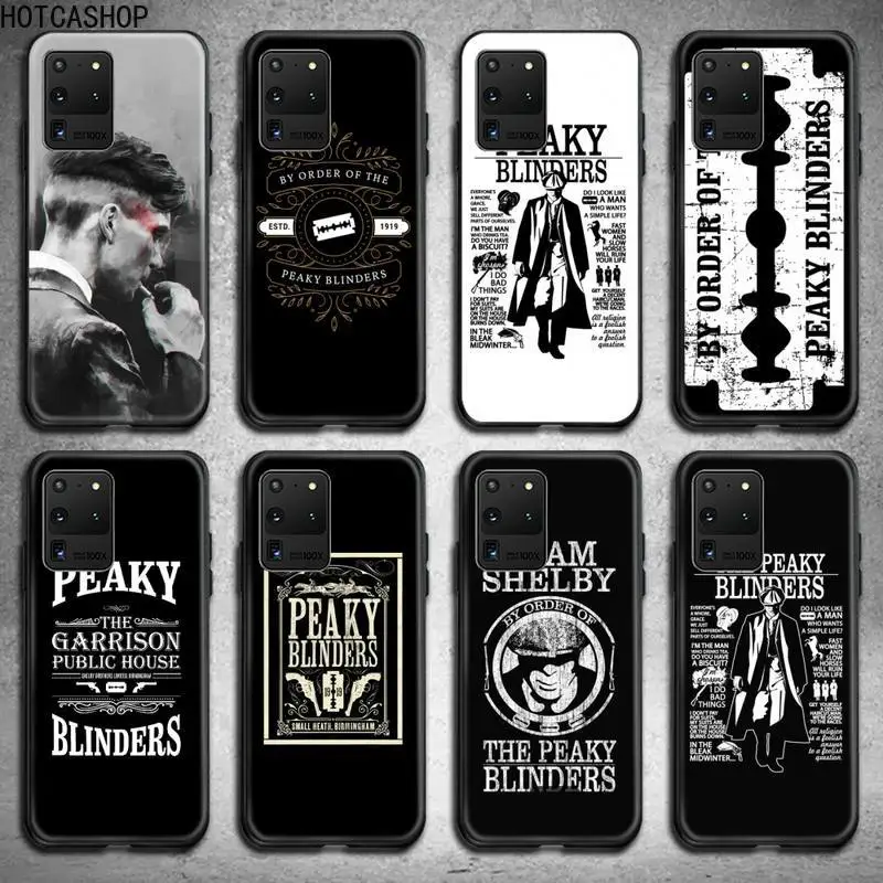 

Peaky Blinders Tv Phone Case for Samsung S20 plus Ultra S6 S7 edge S8 S9 plus S10 5G lite 2020