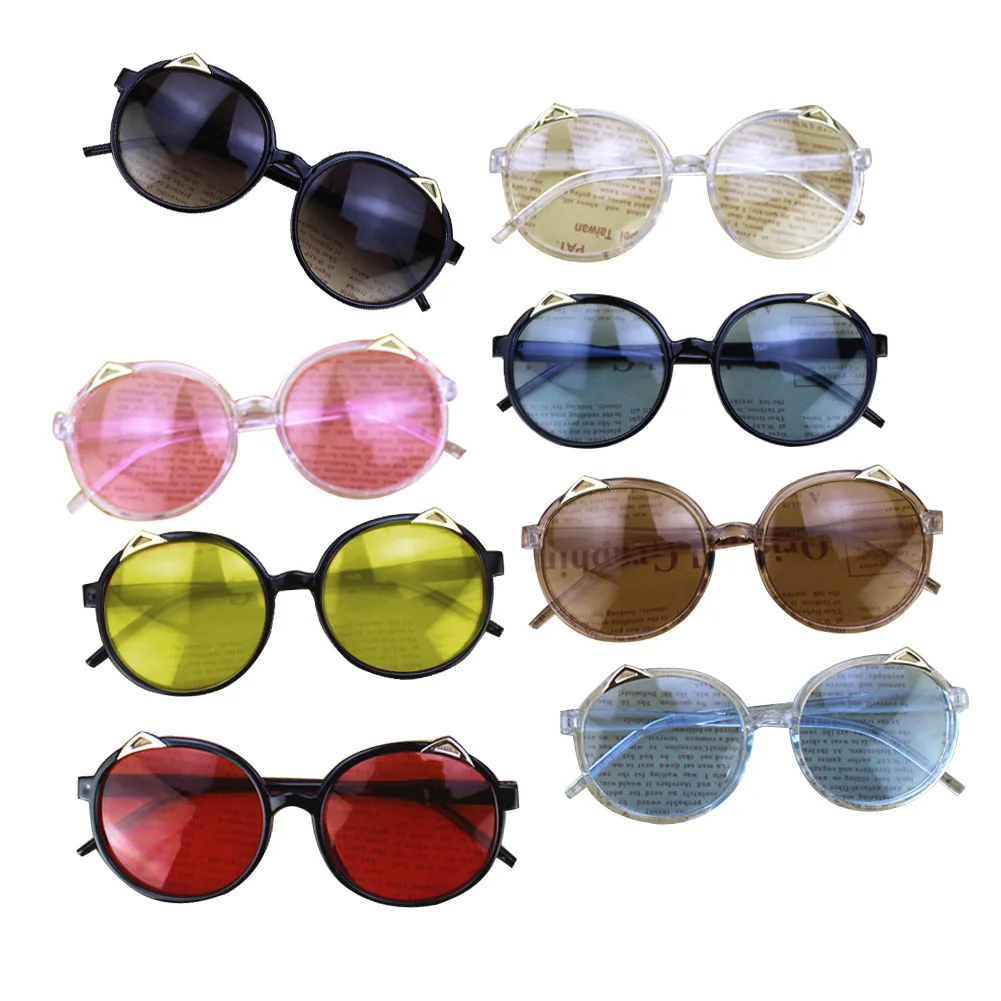 

UK Cat Ears Children Glasses Outdoor Sunglasses Girl Eye Glasses Shades Goggles