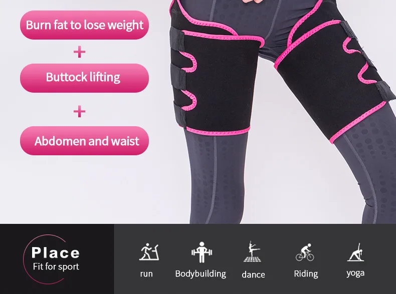 

Waist Trainer Belt for Women Waist Thigh Trimmer Butt Lifter Slimming Workout Sweat Band Body Shaper Adjustable Hip Enhancer