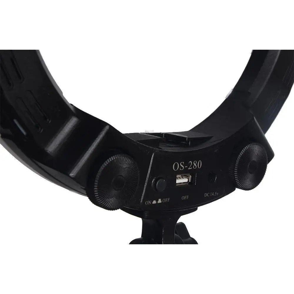 

Yidoblo QS-280 mini size 10\" Camera Selfie makeup Photo/Studio/Phone/Video LED Ring Light Photography Dimmable Ring Lamp