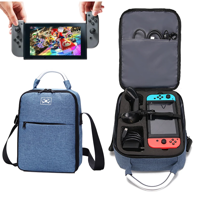 Портативные игровые сумки чехол для хранения игр защитный с ручкой переноски на