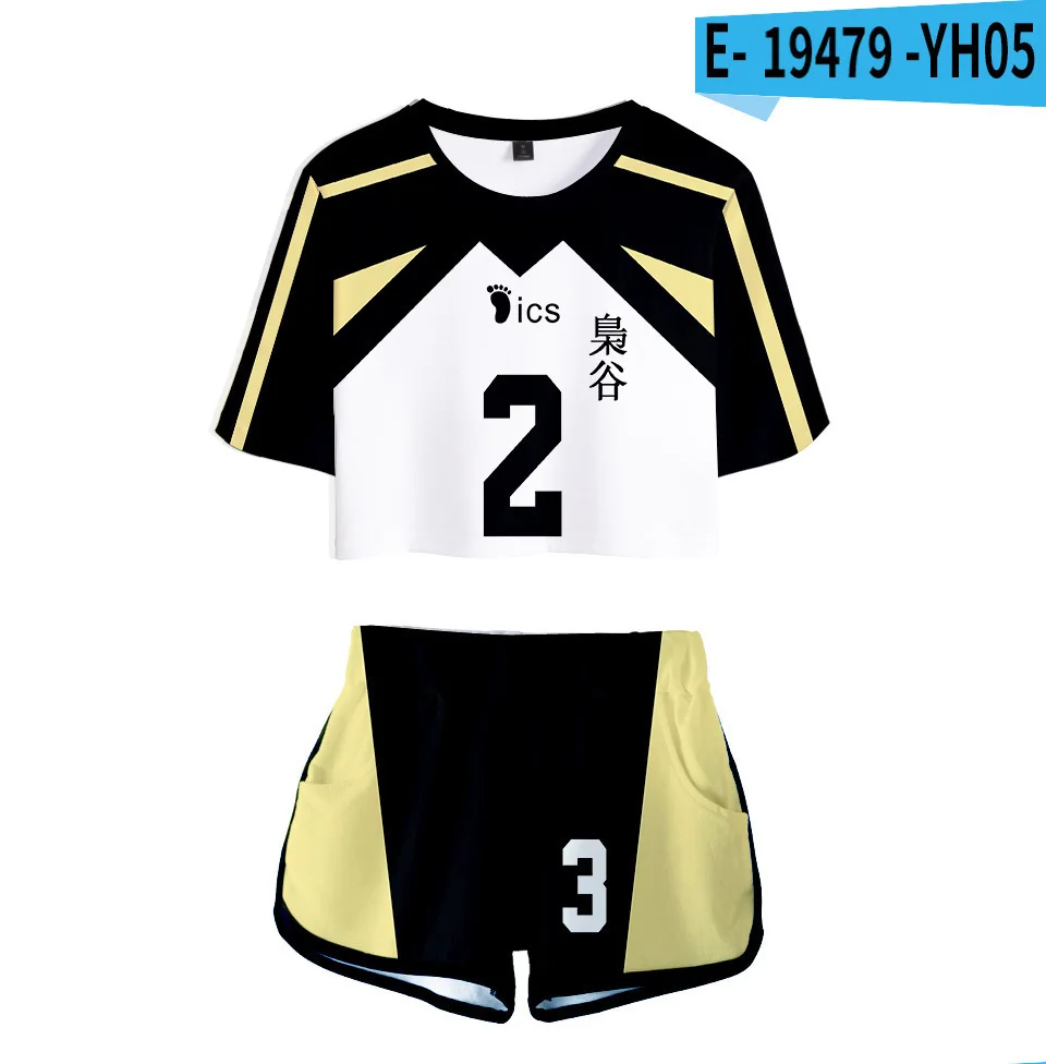Haikyuu Cosplay Костюм Fukurodani Академии Akaashi КейДжи Kotaru бокуто футболки с коротким рукавом