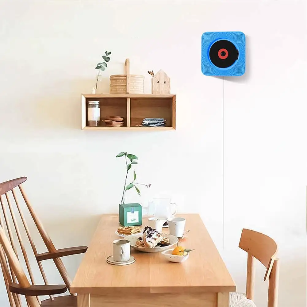 Настенный CD плеер Bluetooth портативный домашний аудио бокс с дистанционным
