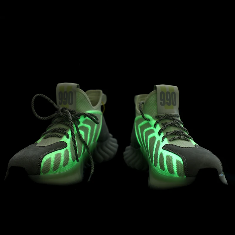 

Fashion Casual Sports Shoes Comfortable Outdoor Non-slip Men Running Shoes Mesh Breathable Lacing Jogging Shoes Sneakers Men