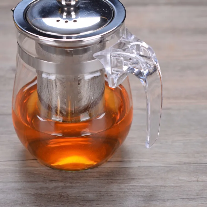 Чай кастрюли термостойкие Стекло горшок Infuser китайский чайный набор кунг-фу