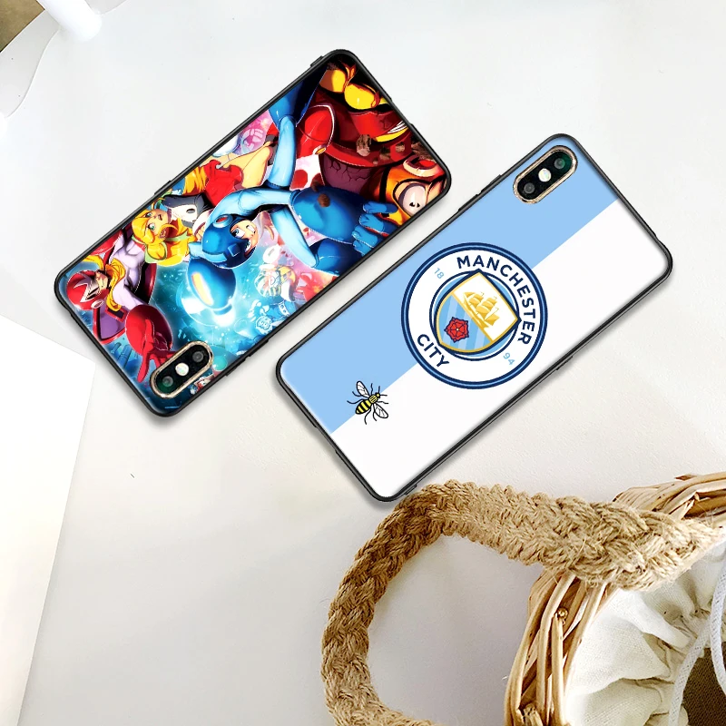 Мягкий ТПУ чехол Mega Man для Apple IPhone X XR XS MAX 5 5S 5C SE 6 S 7 8 Plus ipod touch силиконовый |