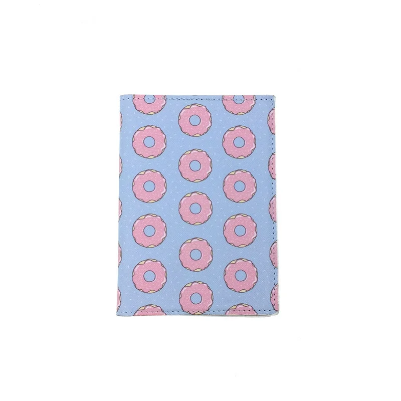 

Travel Cartoon Print Pu Waterproof Passport Cover Travel Card Holder Wallet Bag Passport Holder Travel Accessories