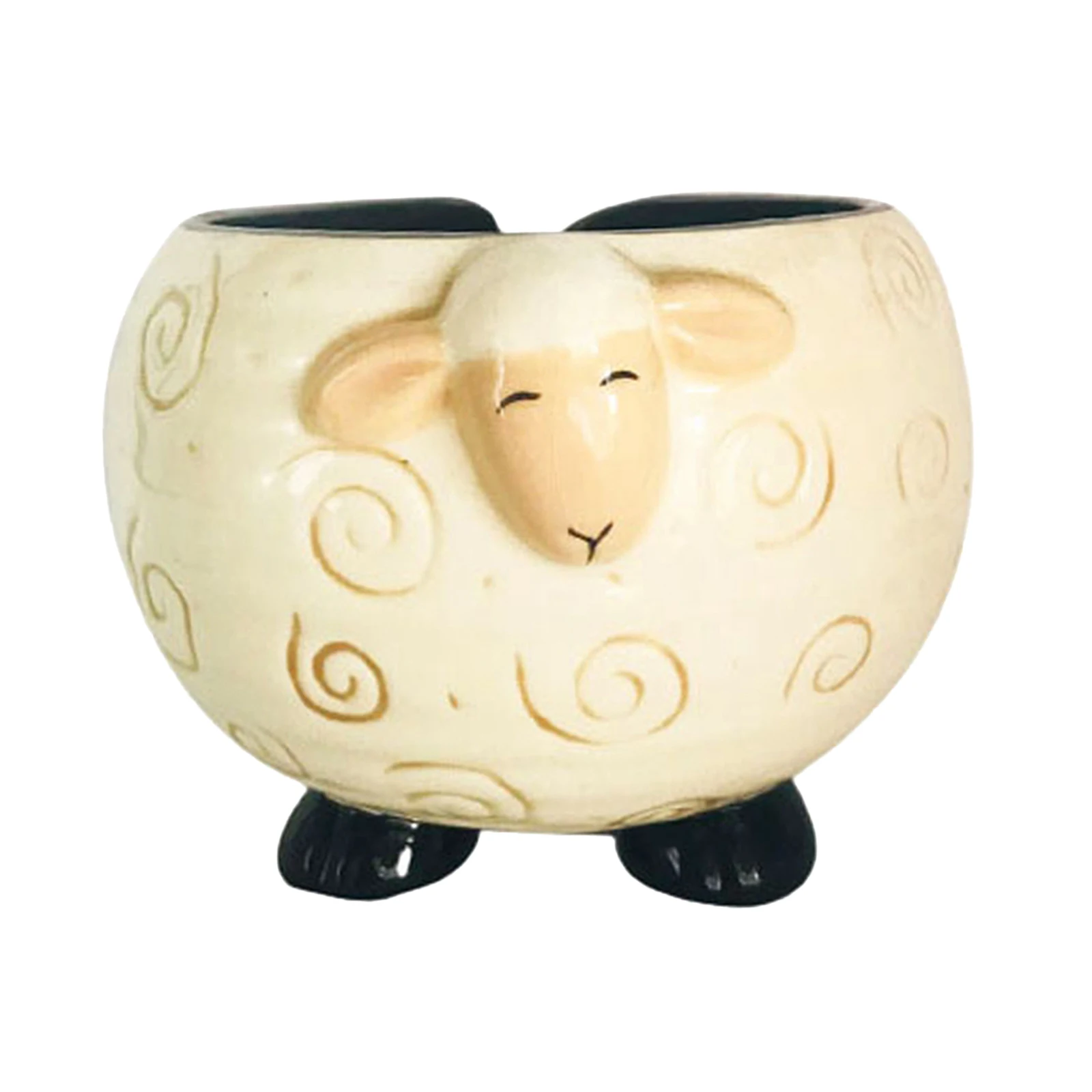 

Gifts for Women Yarn Lovers Ceramic Yarn Bowl Crochet Needles Desk Organizer