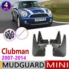 Автомобильный брызговик для Mini Cooper Clubman R55 R56 2007  2014 Fender Брызговики аксессуары для брызговиков 2008 2009 2010 2011 2012 2013
