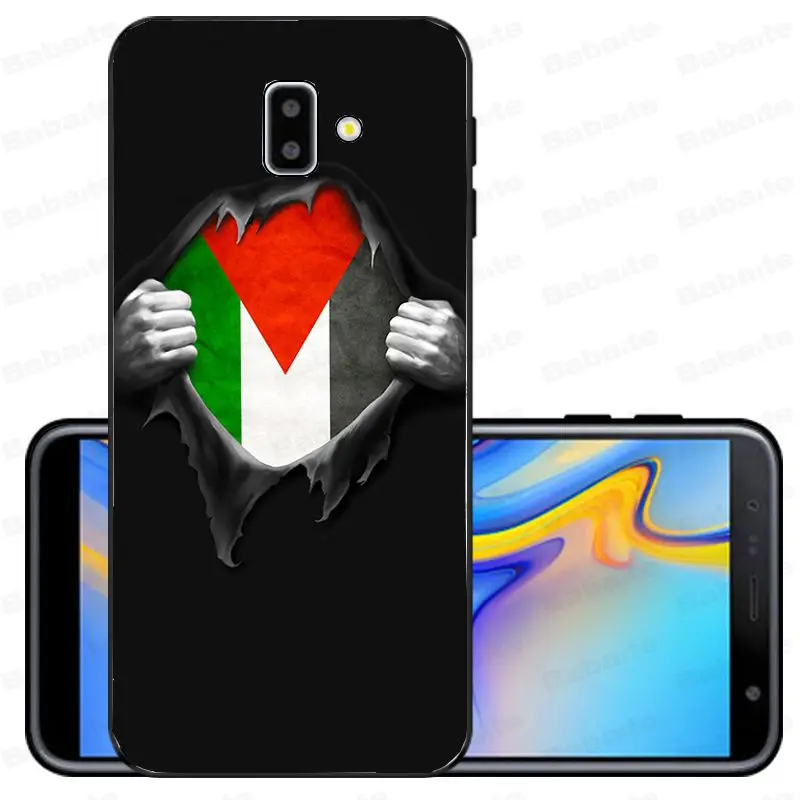 A9 Чехол для galaxy j6 палестинский флаг ТПУ чехлы для мобильного телефона из мягкого силикона с крышкой для samsung galaxy j6 plus A6 A8 A9 A10 A30 A50 крышка - Цвет: A9