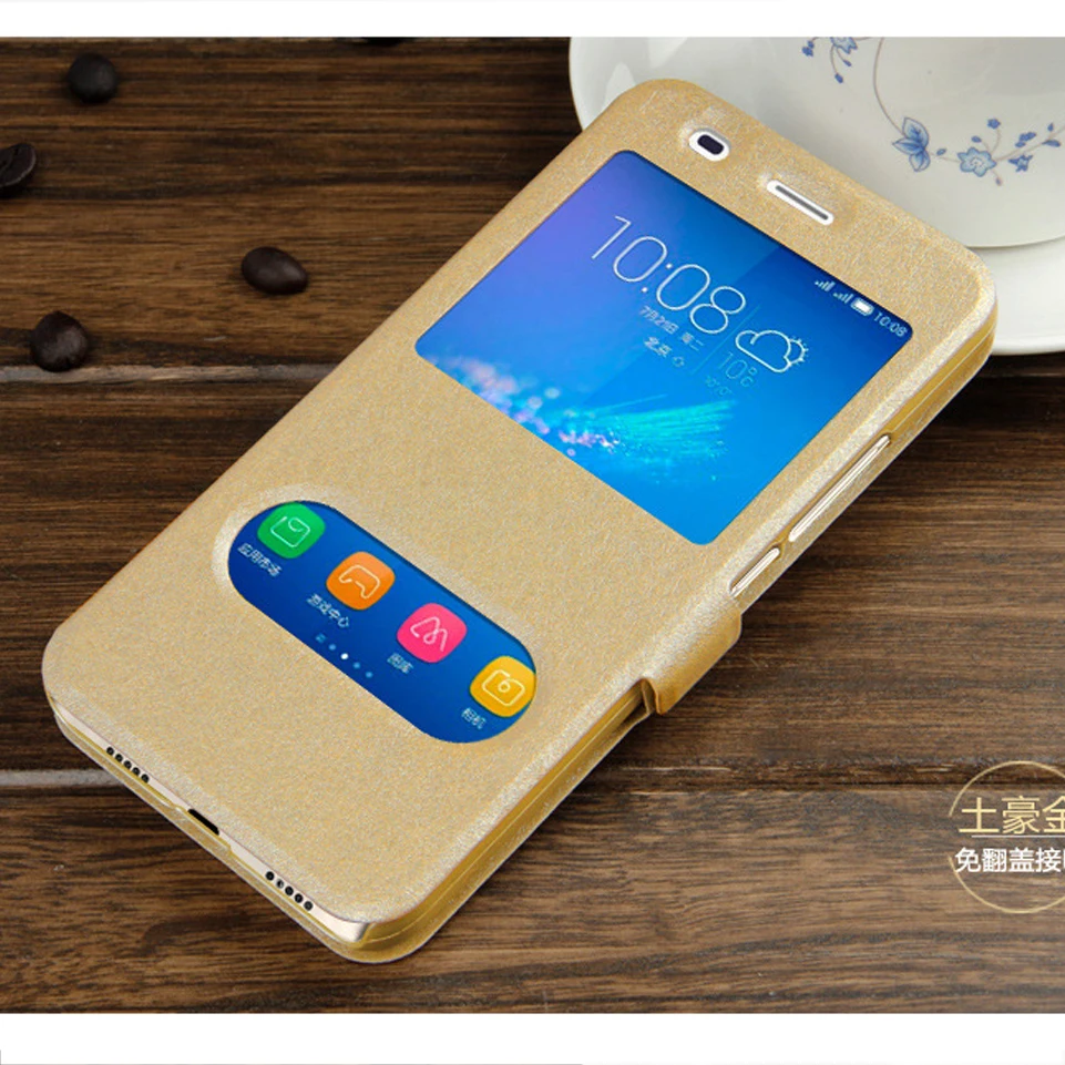 Для lenovo K3 A 6000 6010 быстрый ответ окно быстрого ответа Флип Шелковый PU кожаный чехол