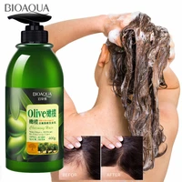 bioaqua professional olive anti dandruff hair shampoo soft refreshing oil control improve itchy scalp treatment hair care 400ml