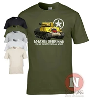 us army m4a3e8 sherman tank t shirt summer cotton short sleeve o neck mens t shirt new s 3xl