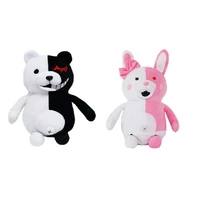 dangan ronpa super danganronpa 2 monokuma black white bear plush toy soft stuffed animal dolls birthday gift for children