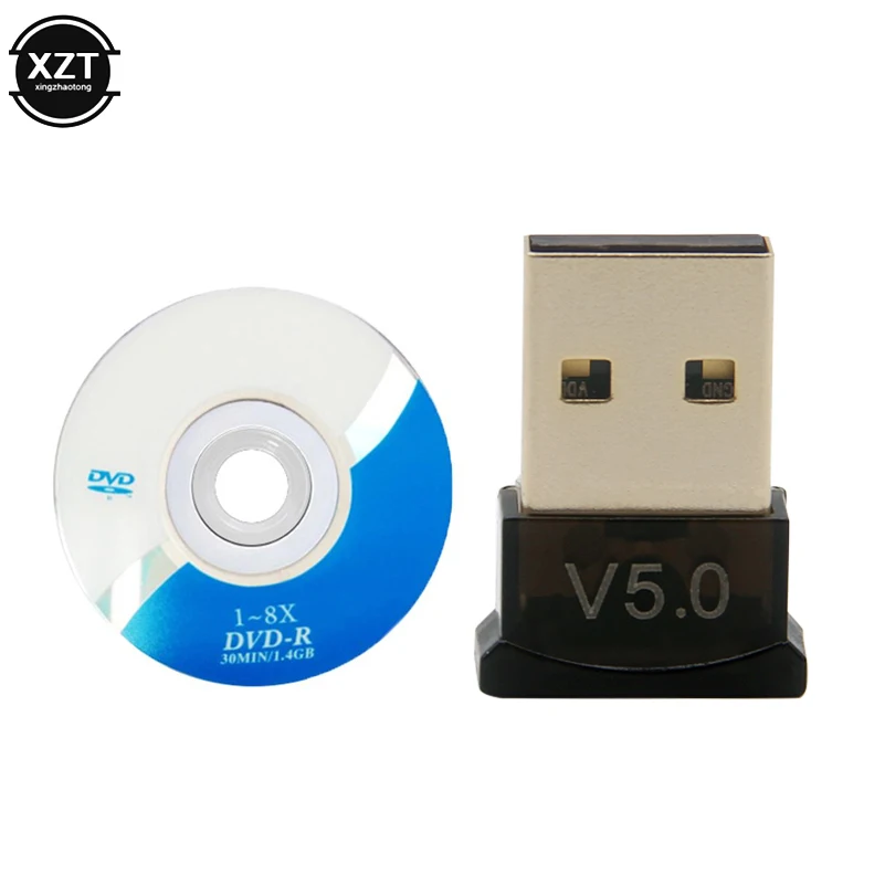 USB Bluetooth адаптер V5.0 Настольный беспроводной аудио приемник передатчик ключ для PS4