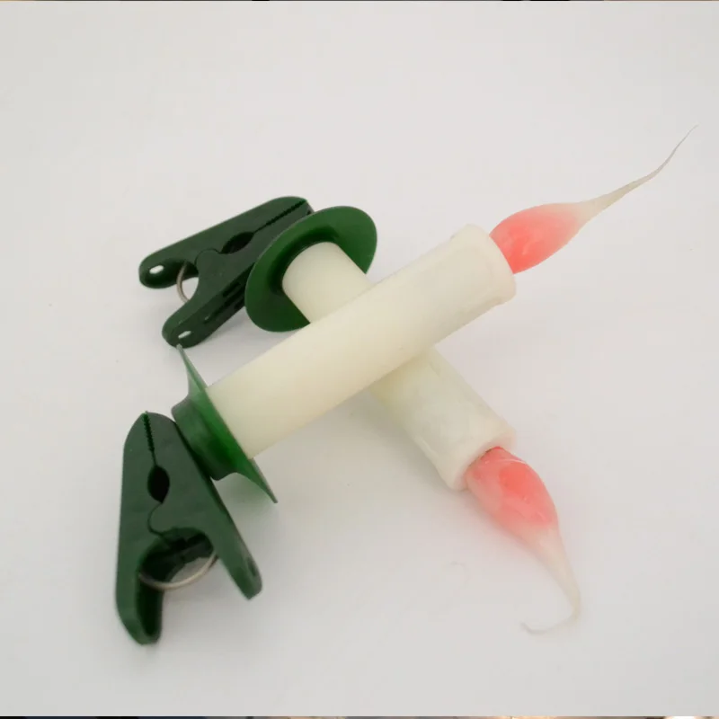 12 шт./компл. светодиодный светильник на рождественскую елку работающий от