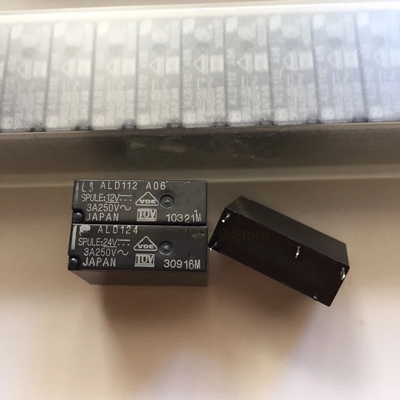 Реле с 4 контактами ALD112 12VDC ALD112W ALD124W ALD124 24VDC 10 шт./лот|Интегральные схемы| |