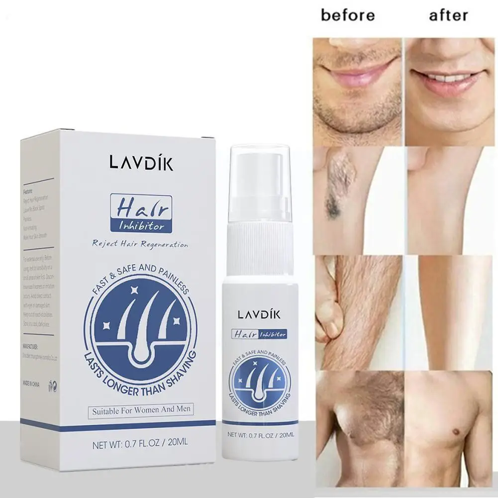 

Hair Growth Removal Inhibitor Spray Beard Prevent Thickening Body Avoid of Dry Keep Hair Smooth Skin Skin H6E0