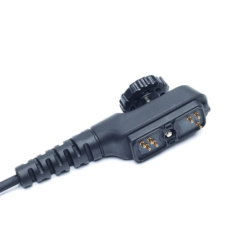 OPPXUN G-Shape Ear Hook Earpiece Headset Microphone for Hytera Walkie Talkie HYT PD780 PT580H PD702 Portable Radio Headphone