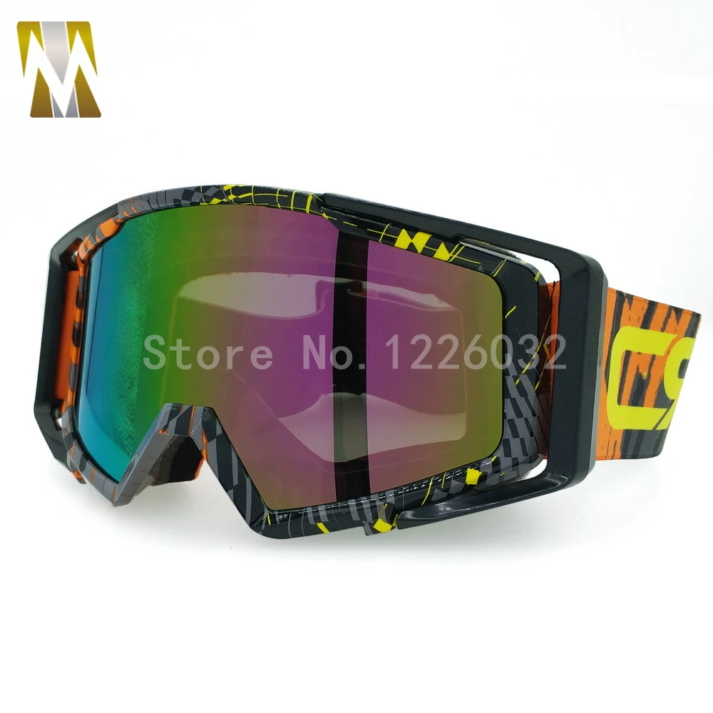 Новые очки для мотокросса UV400 мотоциклетные велосипедные шлем MX гибкие Gafas |