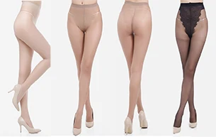 1whi 1 bla1 cof1 gra 4pcs Ultra Thin Sexy Soft Ladies Women Transparent Tights Silk Stockings Nylon Good Elasticity Durable Wear-resisting - Цвет: 1whi 1 bla1 cof1 gra