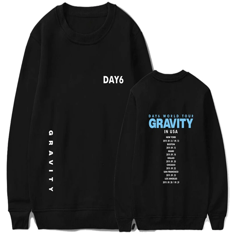 IKFUNII DAY6 гравитационные хлопковые флисовые толстовки унисекс Fanmade пуловеры