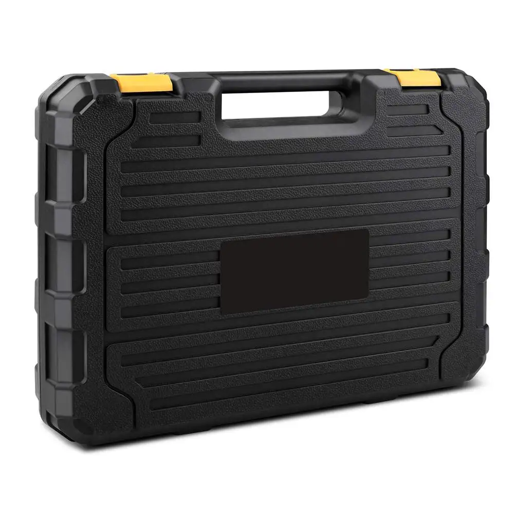 

78pcs Hand Tool Set General Household Repair Hand Tool Kit with Plastic Toolbox Storage Case Socket Wrench Screwdriver Knife