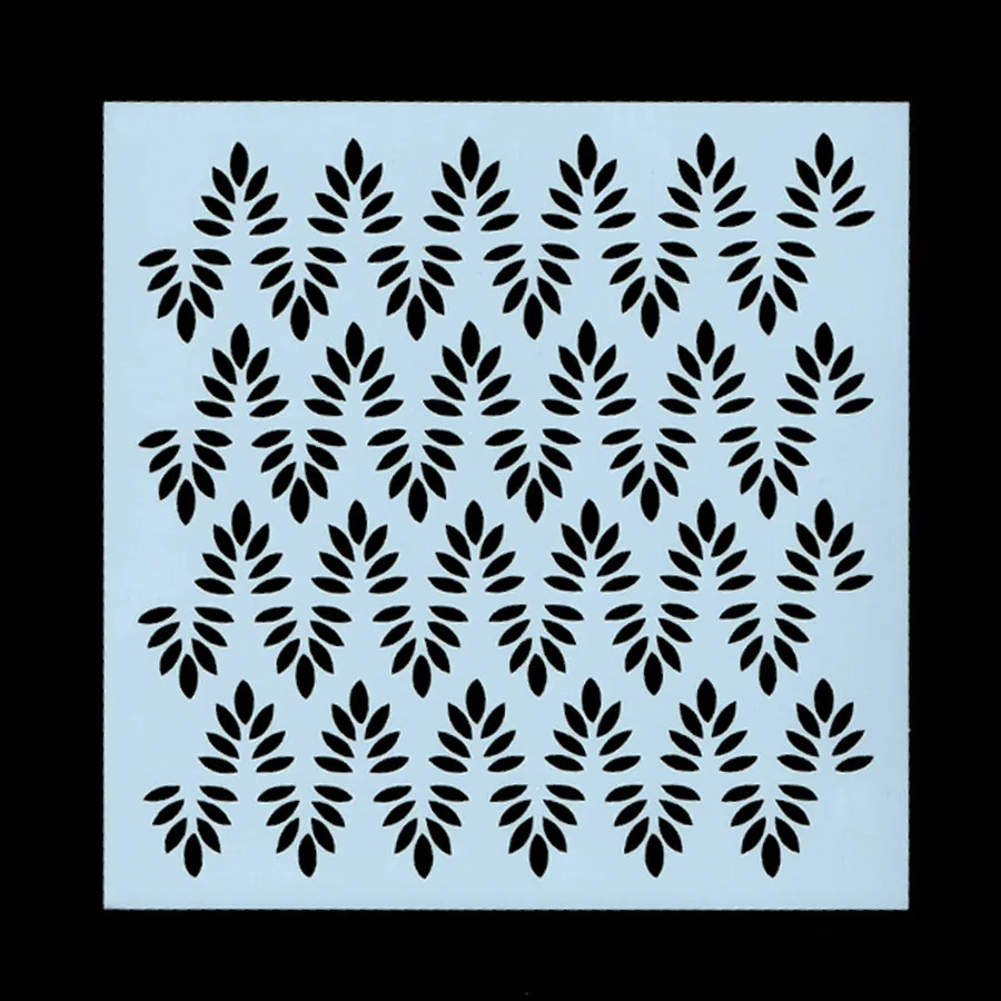 

4pcs Leopard wave leaves Layering Stencils Painting Scrapbook Coloring Embossing Album Decorative Template