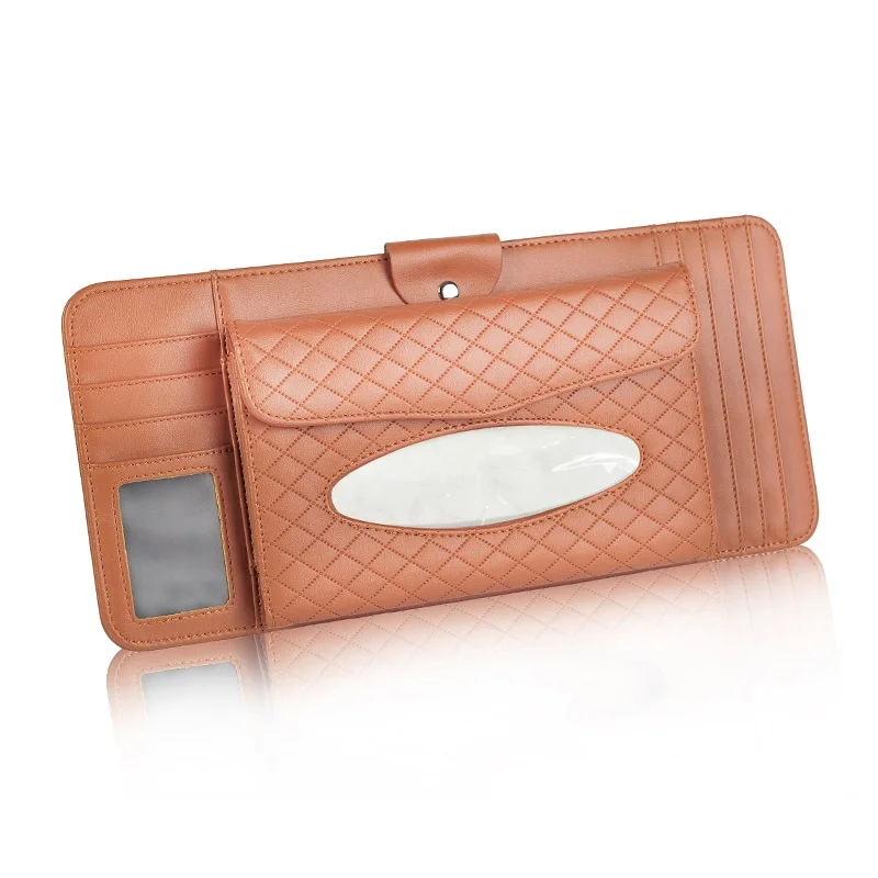 Автомобильная сумка для хранения солнцезащитных карточек и компакт дисков