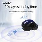 Мини-наушники kebidu X9, Bluetooth 5,0, Hi-Fi беспроводная гарнитура с микрофоном, спортивные наушники-вкладыши, гарнитура, стереозвуковые наушники