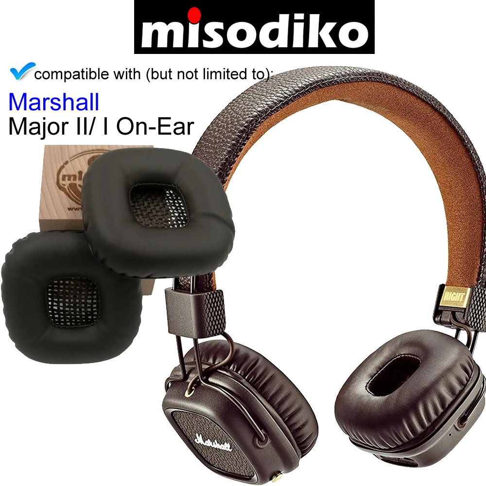 Набор сменных амбушюров misodiko для Marshall Major II/ I On Ear Pro стерео наушники запасные