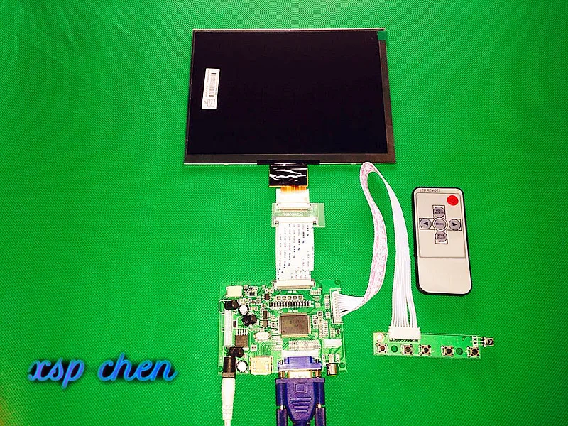 HDMI/VGA/AV плата управления драйвером + 8 &quotдюймовый HJ080IA 01E 1024*768 ips жк дисплей высокой