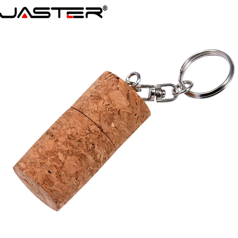 Деревянная пробковая Флэшка JASTER в виде деревянной бутылки 4 ГБ 8 16 32 64 флэш