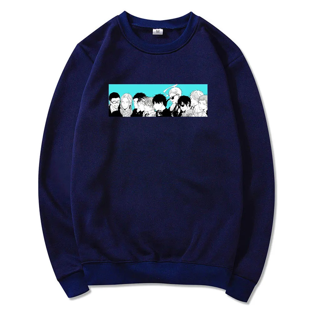 

New Men Womn Oversized Casual Hip-hop Sweatshirt Male Harajuku Sweatshirts Funny Japanese Anime Yaoi Bl Given Music Pullover